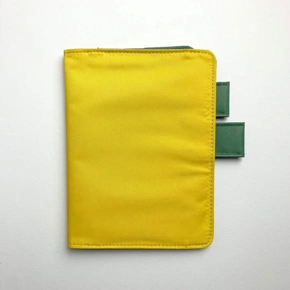 Hobonichi Techo A6 Notebook Cover Pineapple (Yellow + Green) - Picture 1 of 3